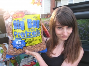 â€œTHE BIG BAG of mini pretzels.â€