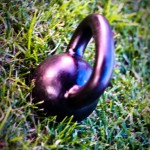 kettlebell grass