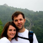 Brent and Jenn Great Wall