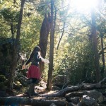 Jenn balancing Yosemite