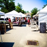 Farmers Maeket Tents Bar Harbor