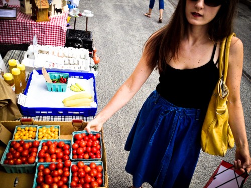 Farmers Market Tomatoes IN