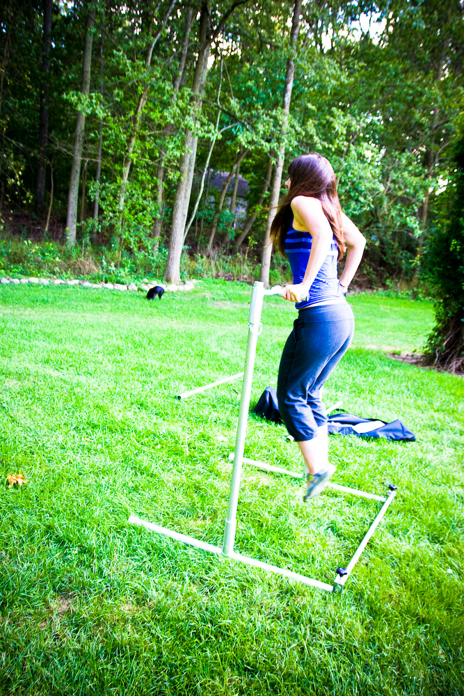 standing portable pullup bar