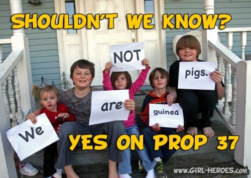 Yes on Prop 37