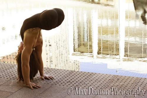 Jen Bricker Handstand