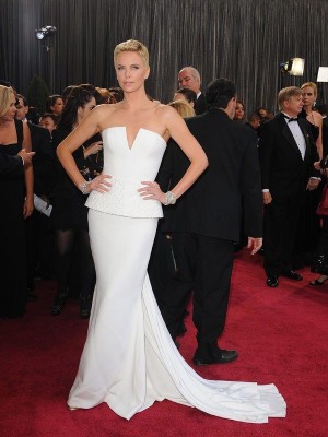 Charlize Theron Oscars 2013  Sexy Celebrity Arms