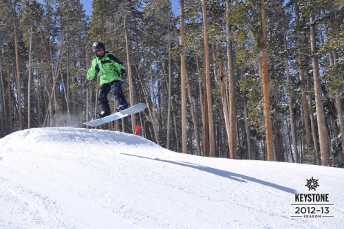 Thing One  Snowboard Jump Colorado