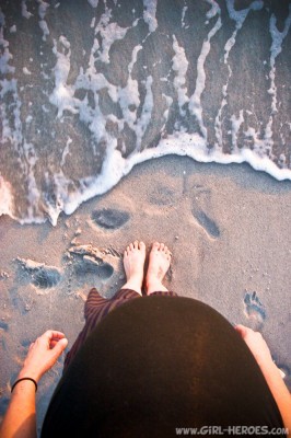 Pregnant Feet Beach FL 1