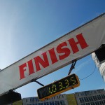 finish line