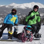 Boys on Board Snowboard Colorado