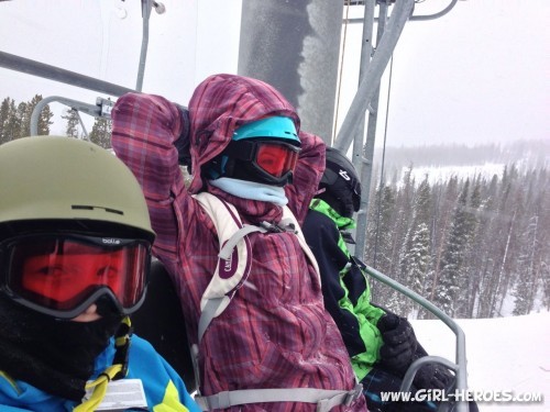 Mama Bear and Cubs Snowboard