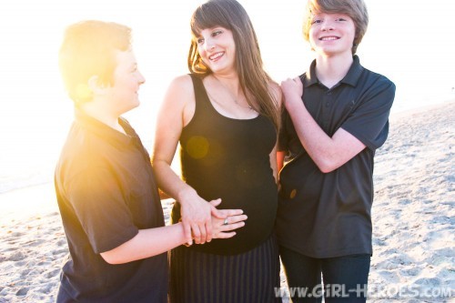 Mama and boys Pregnant FL 1